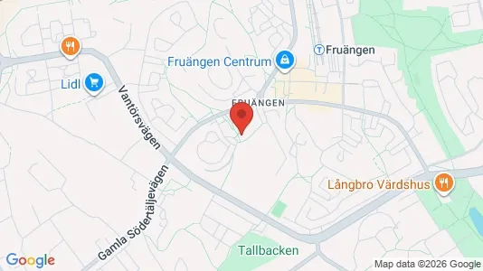 Lägenheter till salu i Söderort - kort over placeringen