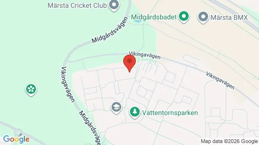 Lägenheter att hyra i Sigtuna - kort over placeringen