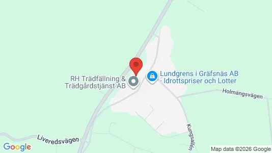 Lägenheter att hyra i Alingsås - kort over placeringen
