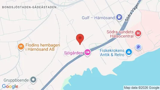 Lägenheter att hyra i Härnösand - kort over placeringen