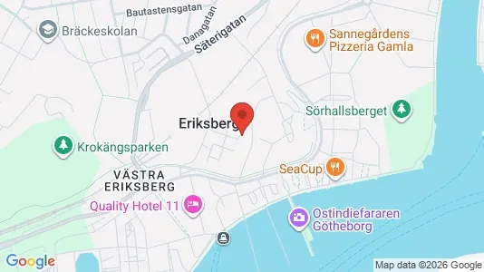Lägenheter till salu i Lundby - kort over placeringen