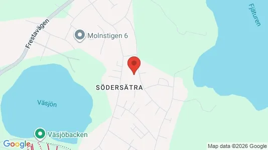 Bostadsrätter till salu i Sollentuna - kort over placeringen