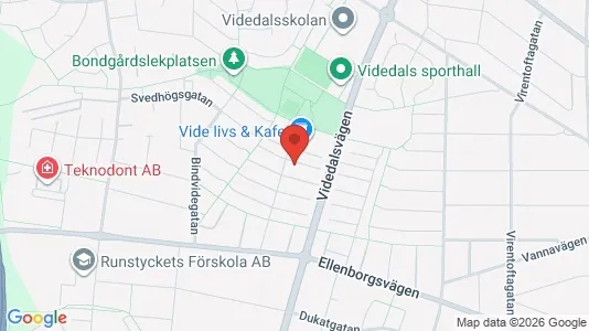 Bostadsrätter till salu i Malmö Centrum - kort over placeringen