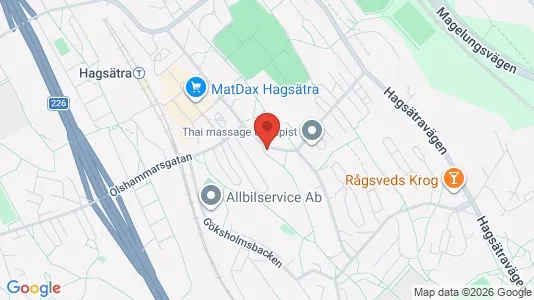 Bostadsrätter till salu i Söderort - kort over placeringen