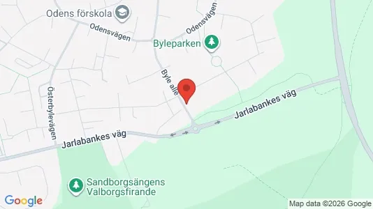 Bostadsrätter till salu i Täby - kort over placeringen