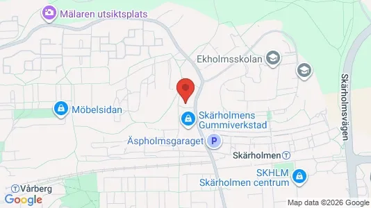 Bostadsrätter till salu i Söderort - kort over placeringen