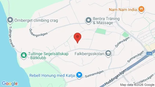 Bostadsrätter till salu i Botkyrka - kort over placeringen