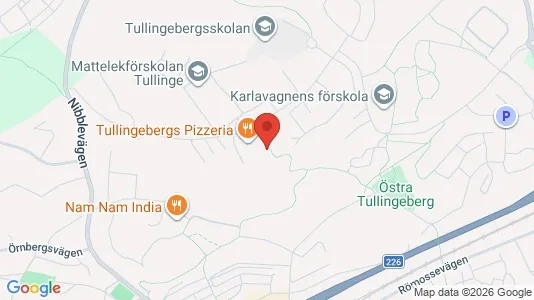 Bostadsrätter till salu i Botkyrka - kort over placeringen