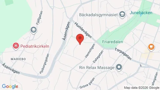 Bostadsrätter till salu i Jönköping - kort over placeringen