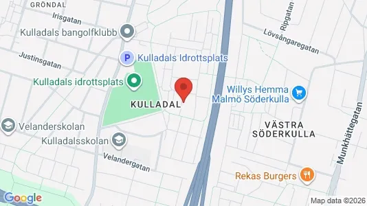 Lägenheter till salu i Fosie - kort over placeringen
