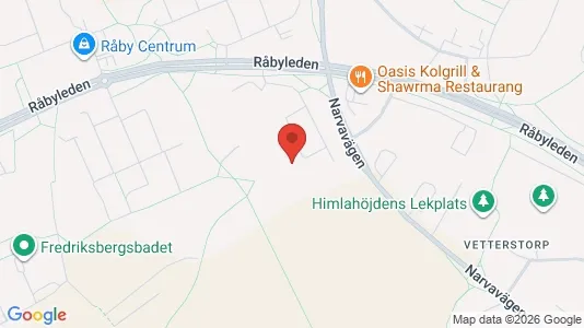 Lägenheter till salu i Västerås - kort over placeringen
