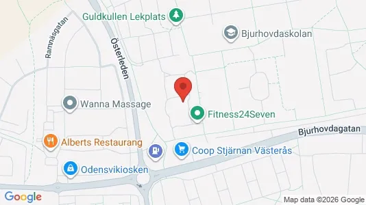 Lägenheter till salu i Västerås - kort over placeringen