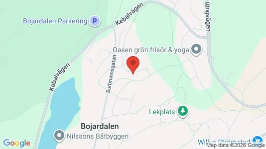 Bostadsrätter till salu i Strömstad - kort over placeringen