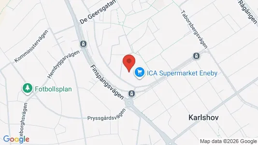 Bostadsrätter till salu i Norrköping - kort over placeringen