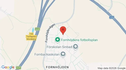 Bostadsrätter till salu i Södertälje - kort over placeringen