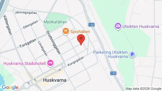 Bostadsrätter till salu i Jönköping - kort over placeringen