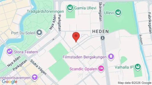Lägenheter till salu i Göteborg Centrum - kort over placeringen
