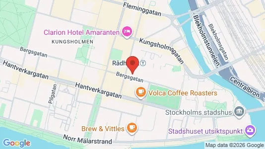 Lägenheter till salu i Kungsholmen - kort over placeringen