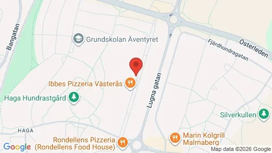 Lägenheter till salu i Västerås - kort over placeringen