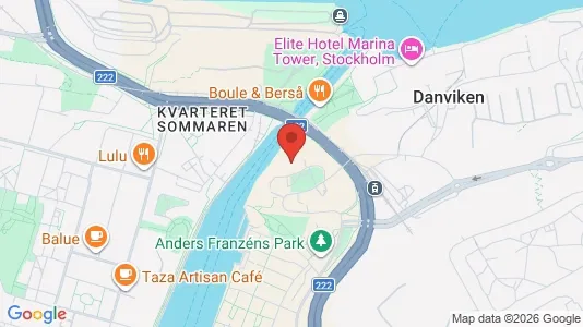 Lägenheter till salu i Södermalm - kort over placeringen