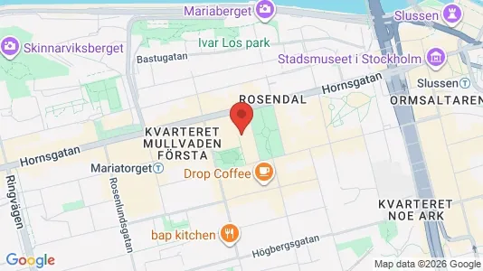Bostadsrätter till salu i Kungsholmen - kort over placeringen