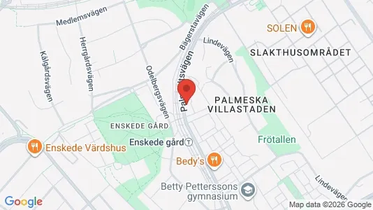 Bostadsrätter till salu i Hammarbyhamnen - kort over placeringen