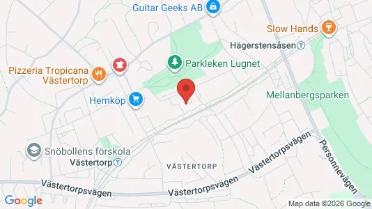 Bostadsrätter till salu i Söderort - kort over placeringen