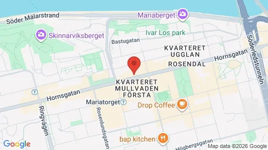 Bostadsrätter till salu i Kungsholmen - kort over placeringen