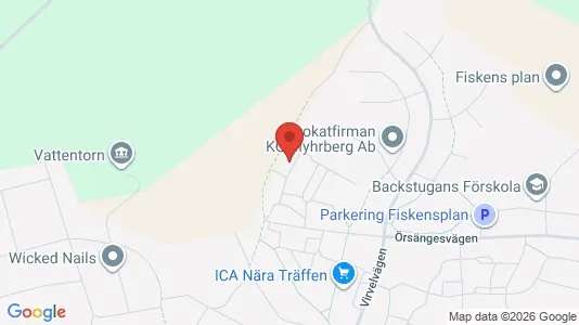 Bostadsrätter till salu i Bollnäs - kort over placeringen