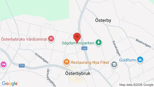Bostadsrätter till salu i Östhammar - kort over placeringen