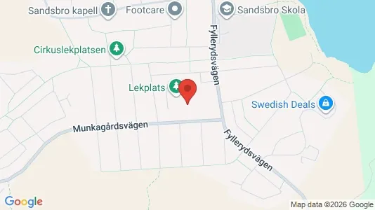 Bostadsrätter till salu i Växjö - kort over placeringen