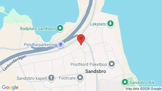Bostadsrätter till salu i Växjö - kort over placeringen