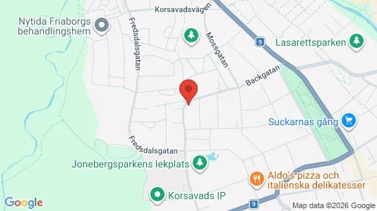 Lägenheter till salu i Simrishamn - kort over placeringen
