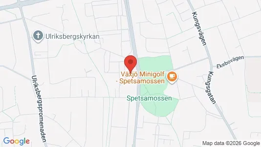 Lägenheter till salu i Växjö - kort over placeringen