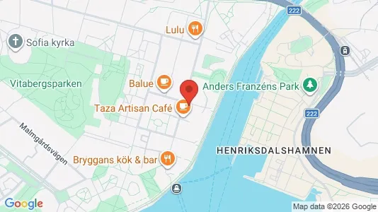 Lägenheter till salu i Södermalm - kort over placeringen