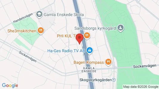Lägenheter till salu i Söderort - kort over placeringen