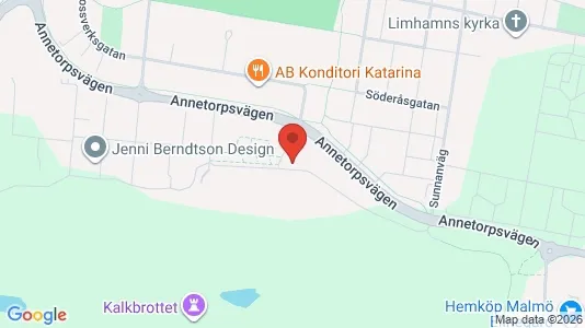 Lägenheter till salu i Limhamn/Bunkeflo - kort over placeringen