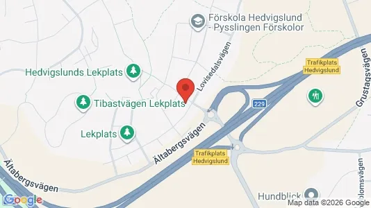 Lägenheter till salu i Nacka - kort over placeringen