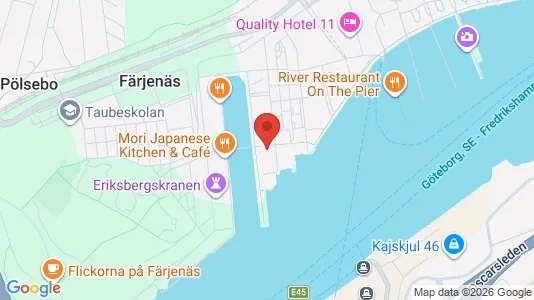 Lägenheter till salu i Lundby - kort over placeringen
