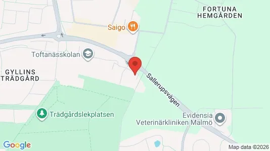 Lägenheter till salu i Malmö Centrum - kort over placeringen