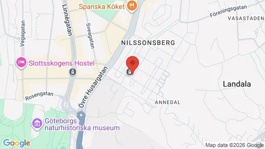 Lägenheter till salu i Göteborg Centrum - kort over placeringen