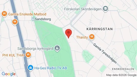 Lägenheter till salu i Söderort - kort over placeringen
