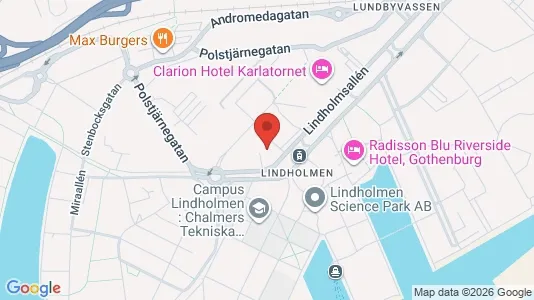 Lägenheter att hyra i Lundby - kort over placeringen