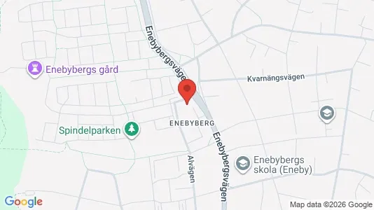 Lägenheter till salu i Danderyd - kort over placeringen