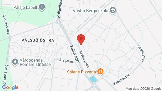 Lägenheter till salu i Helsingborg - kort over placeringen