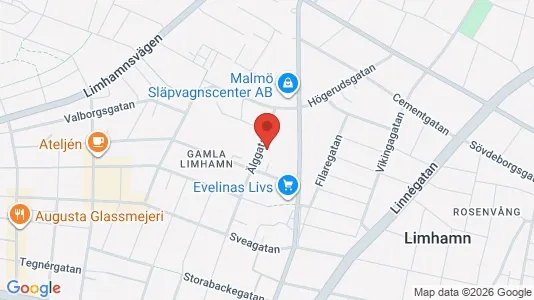 Lägenheter till salu i Malmö Centrum - kort over placeringen