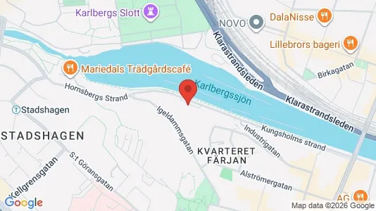 Lägenheter till salu i Kungsholmen - kort over placeringen