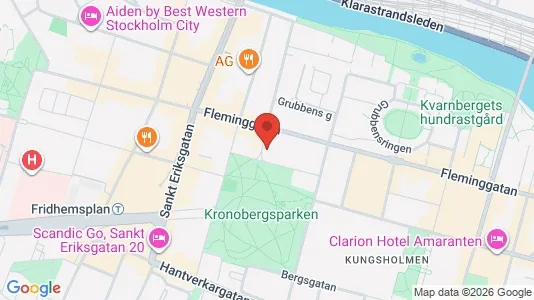 Lägenheter till salu i Kungsholmen - kort over placeringen