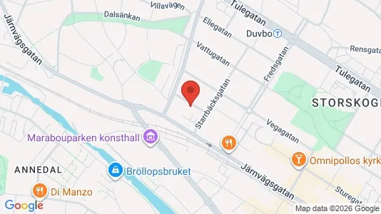 Lägenheter till salu i Sundbyberg - kort over placeringen