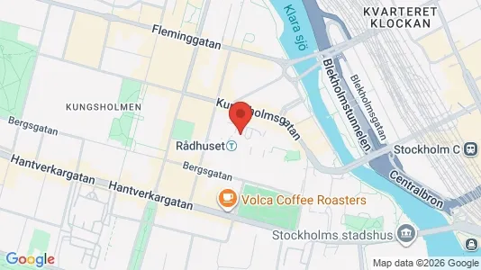 Lägenheter till salu i Kungsholmen - kort over placeringen